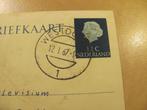 westdorpe, poststempel 1967, avermate, beatrixstr. 2, Postzegels en Munten, Ophalen of Verzenden, Briefkaart