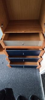 Leuke kleine ikea kledingkast met glas Veel planken en lades, Gebruikt, 100 tot 150 cm, 200 cm of meer, Ophalen of Verzenden