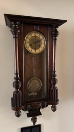 Antieke Freischwinger wandklok ca.1900 – 8-daags tijd & slag, Antiek en Kunst, Ophalen