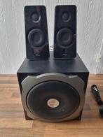 Speakerset van Trust Tytan 2.1 voor PC. + Bluetooth receiver, Ophalen, Zo goed als nieuw, Audiokanaal 2.1, Trust