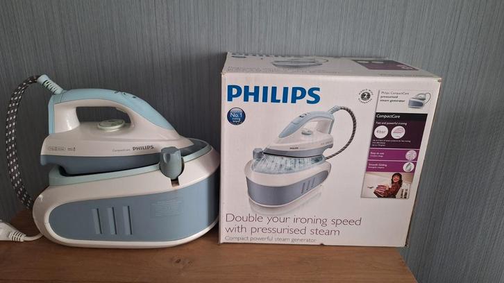 Philips Stoomgenerator met stoom onder druk GC6520/02, Witgoed en Apparatuur, Strijkijzers en Strijkplanken, Gebruikt, Ophalen