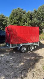 Aanhanger met huif, Auto diversen, Aanhangers en Bagagewagens, Ophalen of Verzenden, Gebruikt