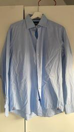 Tommy Hilfiger lichtblauw overhemd maat 41, Kleding | Heren, Overhemden, Ophalen of Verzenden, Zo goed als nieuw, Blauw, Halswijdte 41/42 (L)