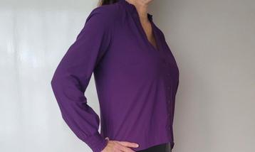 Studio Anneloes blouse M
Travelstof Paars
 beschikbaar voor biedingen