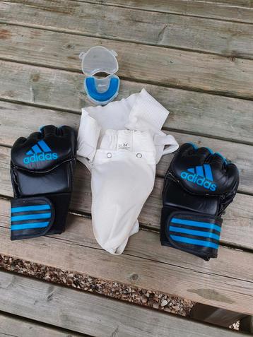 Krav maga bescherming handen, gebit en kruis beschikbaar voor biedingen