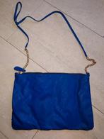 Blauw / paars kleurig handtasje, Sieraden, Tassen en Uiterlijk, Tassen | Damestassen, Handtas, Ophalen of Verzenden, Zo goed als nieuw