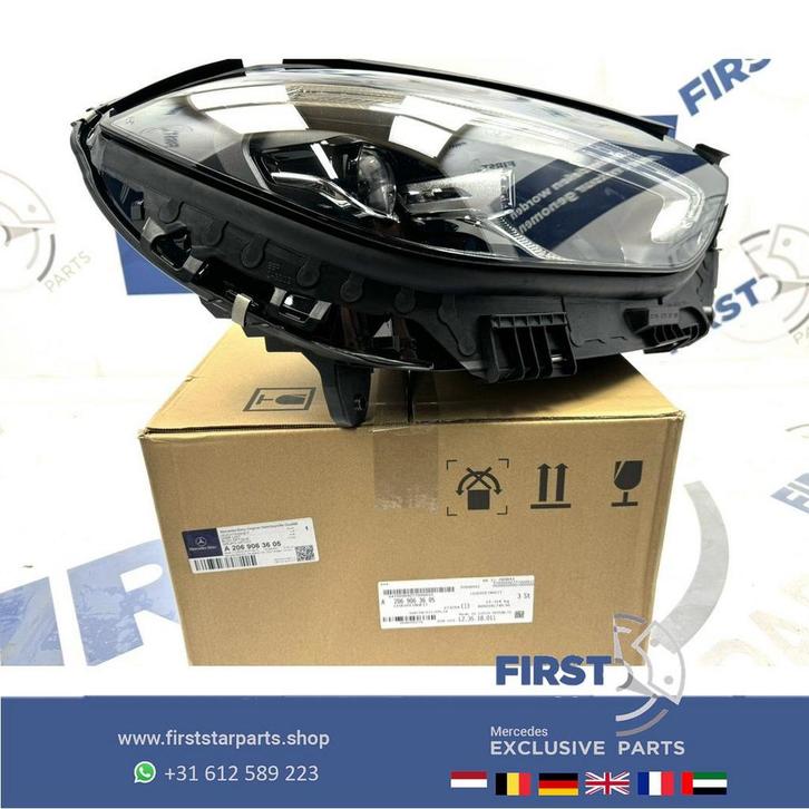 A2069063605 W206 S206 C klasse LED HIGH PERFORMANCE KOPLAMP, Auto-onderdelen, Verlichting, Mercedes-Benz, Gebruikt, Ophalen of Verzenden