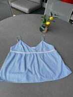 Blauw/wit gestreept Costes Atelier topje, maat XL = L, Kleding | Dames, Maat 42/44 (L), Zo goed als nieuw, Costes, Zonder mouw