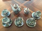 Antiek Japans eierschaal servies, Ophalen of Verzenden