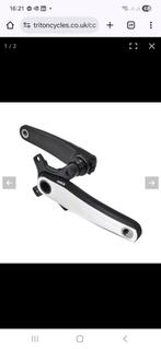Crankset Gusset ( dxr )180. Mooie exclusieve set NIEUW, Ophalen of Verzenden, Zo goed als nieuw, Aluminium, 24 inch of meer