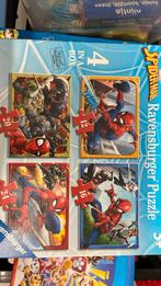 Spiderman puzzel 4 verschillende, Ophalen of Verzenden, 10 tot 50 stukjes, Zo goed als nieuw