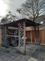 Houten prieel met overkapping - opknapper, Ophalen, 250 tot 500 cm, Overige typen, Zonder ramen