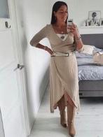 Moost wanted Joie wrap dress maat M/L, Kleding | Dames, Jurken, Maat 38/40 (M), Verzenden, Beige, Gedragen