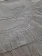 Lotje antieke textiel,kanten plastron,slopen,enz. 8 stuks, Verzenden