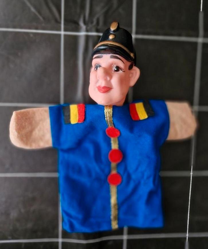 Vintage poppenkastpop Agent, Verzamelen, Retro, Huis en Inrichting, Ophalen of Verzenden