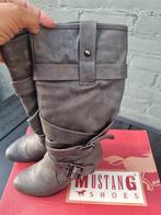Mustang Laarzen Maat 36, Ophalen of Verzenden, Zo goed als nieuw, Zwart, Hoge laarzen