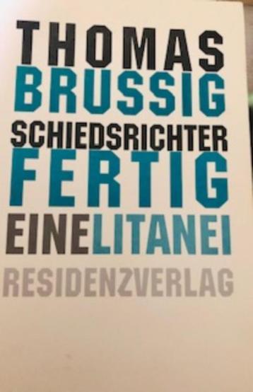 Thomas Brussig, Schidsrichter Fertig Eine Litanei  beschikbaar voor biedingen