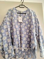 Zara blouse met broderie - Maat L, Zara, Maat 42/44 (L), Nieuw, Verzenden