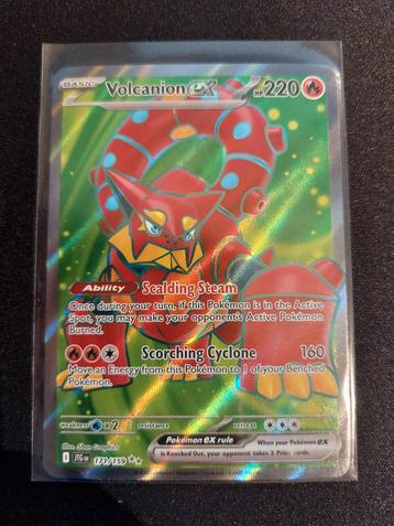 Pokemon Volcanion EX 171/159 Journey Together NM beschikbaar voor biedingen