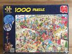 J vhaasteren 1000 stukjes   Winterfair  €6,00, Hobby en Vrije tijd, Denksport en Puzzels, Ophalen, 500 t/m 1500 stukjes, Gebruikt
