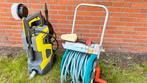 Parkside Hogedrukreiniger + Slangenwagen, Ophalen of Verzenden, Zo goed als nieuw, Elektrisch, Met regelbare waterdruk