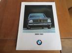 Folder BMW 2002 ca 1969, mooi!, Ophalen of Verzenden, Zo goed als nieuw, BMW, BMW