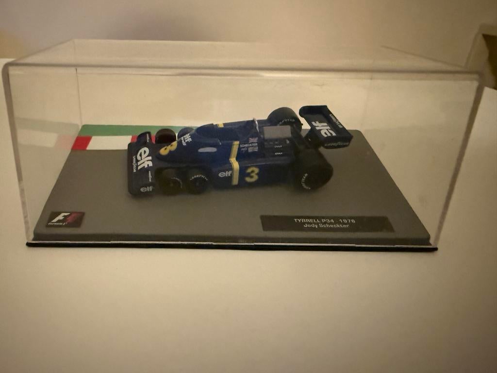 Tyrrell P34 Jody Scheckter 1976 - Schaal 1:43, Ophalen of Verzenden, Gebruikt, Auto, Overige merken