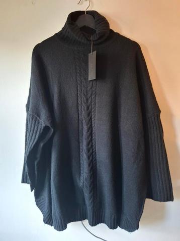 Nieuwe no 1 by Ox met Col trui - Maat S/M 42-46 zwart beschikbaar voor biedingen