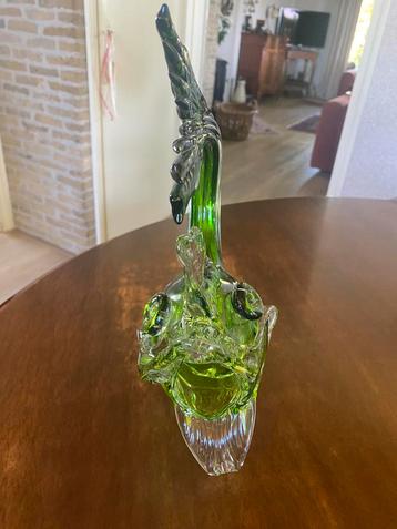 Murano VIS , vintage jr 60 . Smaragd groen beschikbaar voor biedingen