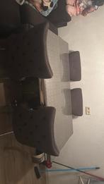 Eettafel met stoelen, Ophalen, Zo goed als nieuw, Zwart