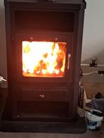 Houtkachel op CV - Weinig gebruikt, 1 jaar oud, Ophalen, Houtkachel, Zo goed als nieuw, Vrijstaand