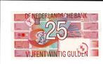 25 gulden 1989 roodborst - UNC, Postzegels en Munten, Bankbiljetten | Nederland, 25 gulden, Verzenden
