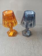 Twee mini led lampjes, lampenkap, Ophalen of Verzenden, Rond, Minder dan 25 cm