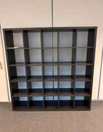 Ikea kallax Vakkenkast 5x5  zwart, Ophalen, Zo goed als nieuw