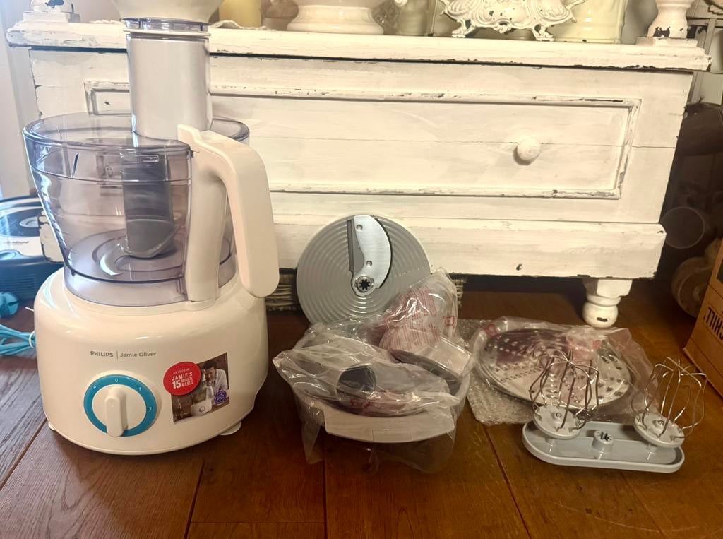 Philips Jamie Oliver keukenmixer!(NIEUW), Witgoed en Apparatuur, Keukenmixers, 2 snelheden, Nieuw, 3 tot 4 liter, Ophalen of Verzenden