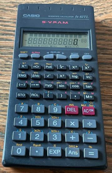 CASIO FX-82TL WETENSCHAPPELIJKE REKENMACHINE beschikbaar voor biedingen