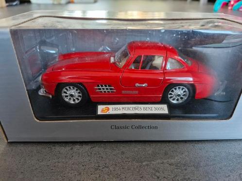 Mercedes 300 SL, Hobby en Vrije tijd, Modelauto's | 1:24, Nieuw, Auto, Overige merken, Ophalen of Verzenden