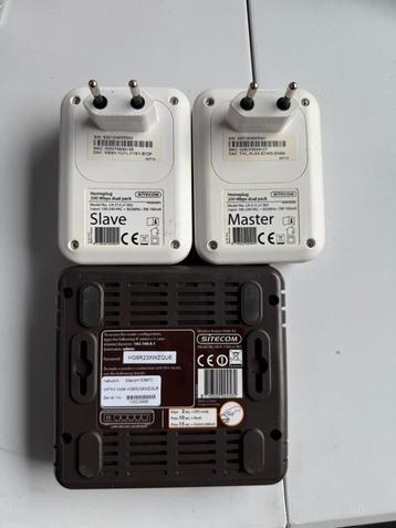 Sitecom netwerk switch & wifi repeaters beschikbaar voor biedingen