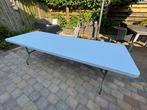 Inklapbare Bolero tafel 244x86 cm, Tuin en Terras, Tuintafels, Ophalen, Zo goed als nieuw, Rechthoekig