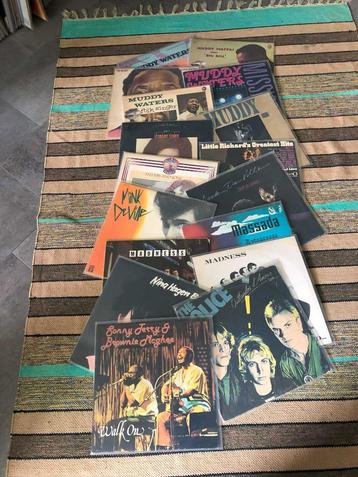 Grote gevarieerde collectie gebruikte LP`S te koop beschikbaar voor biedingen
