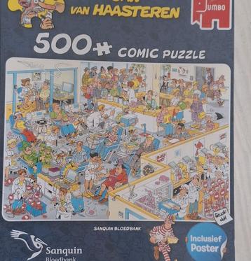 Jan van Haasteren Puzzel - Sanquin Bloedbank 500+ beschikbaar voor biedingen