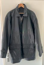 Zwarte leren jas heren 54, Ophalen of Verzenden, Gedragen, Maat 52/54 (L), Zwart