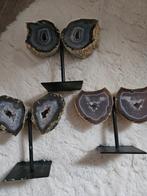 3 agaat vlinders op pin, Verzamelen, Ophalen