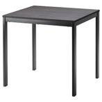 IKEA VANGSTA Extendable Table, 80/120 X 70CM, BLACK/BROWN, Huis en Inrichting, Ophalen, 100 tot 150 cm, 50 tot 100 cm, Zo goed als nieuw