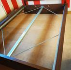 Ikea MALM bedframe 160x200, Ophalen, Gebruikt, Bruin, Tweepersoons