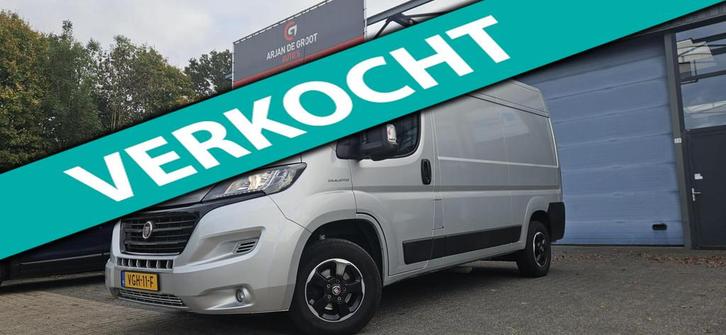 Fiat Ducato 30 2.3 MultiJet L2H2 Airco Cruise Camera Carplay, Auto's, Bestelauto's, Bedrijf, Te koop, ABS, Achteruitrijcamera