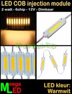 LED COB injection module 2W - 6 chip – IP54 – Warmwit 3000K, Ophalen of Verzenden, Nieuw, LEDmodule verlichting