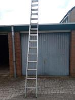 Aluminium ladder, Doe-het-zelf en Verbouw, Ladders en Trappen, Ophalen of Verzenden, Gebruikt, 4 meter of meer