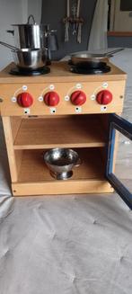 Compact kinderkeukentje 40 cm hg, Ophalen of Verzenden, Gebruikt, Hout, Speelkeuken