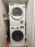 Wasmachine en warmtepompdroger samen €500, Witgoed en Apparatuur, 8 tot 10 kg, Ophalen, Gebruikt, 85 tot 90 cm